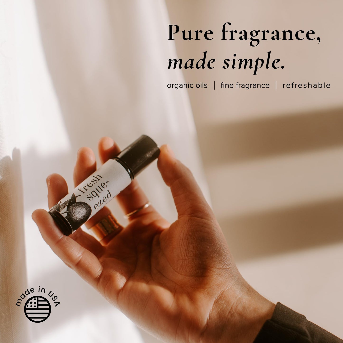 BROKEN TOP - Roll On Perfume | Essential Oil Perfume | Jojoba & Essential Oil Eau de Parfum | Natural, Vegan (Fresh Squeezed) Beauty & Personal Care BROKEN TOP