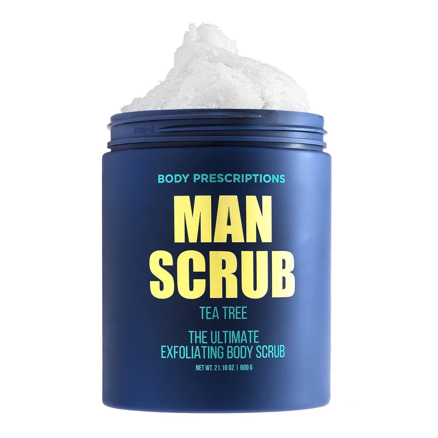 Body Prescriptions Men’s Exfoliating Body Scrub - Ultimate Skin Cleansing Wash in Jar with Twist-Top Lid, For All Skin Types, 21 Ounce (Pack of 1) Beauty & Personal Care Body Prescriptions