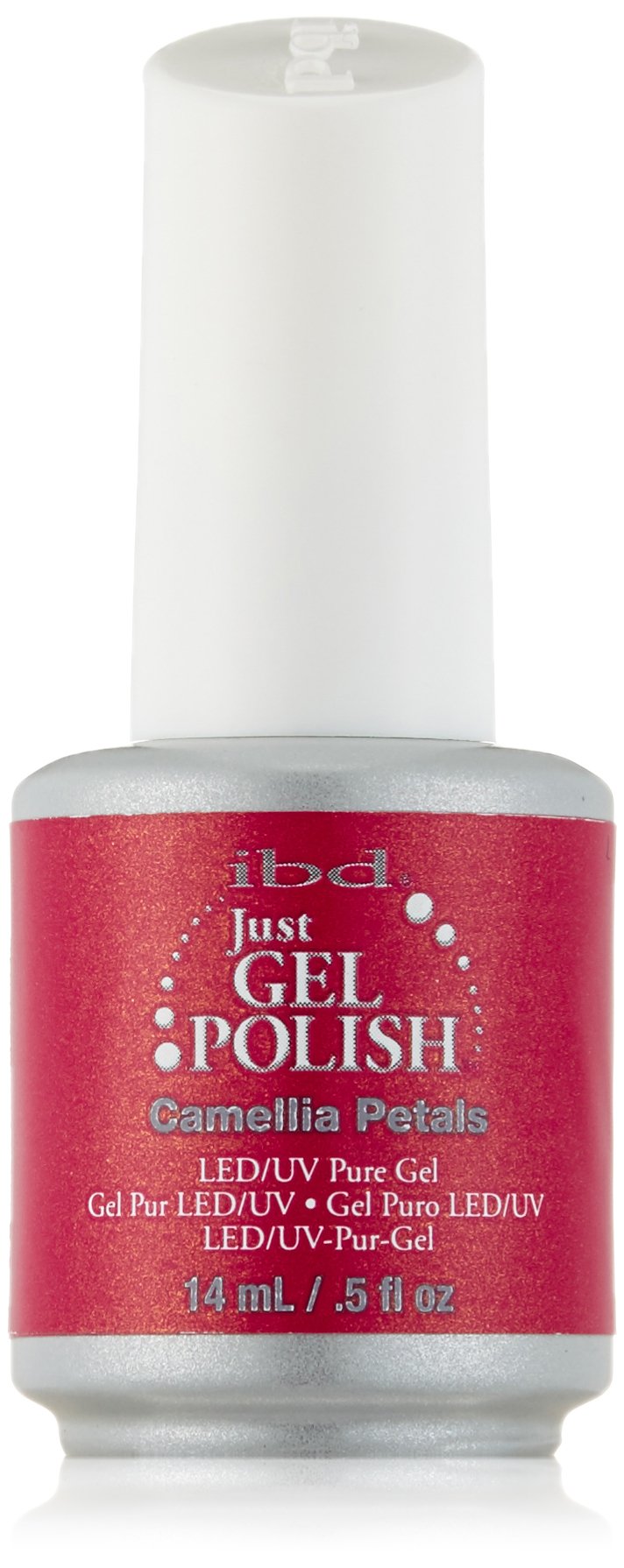 IBD Just Gel Nail Polish, Camellia Petals, 0.5 Fluid Ounce