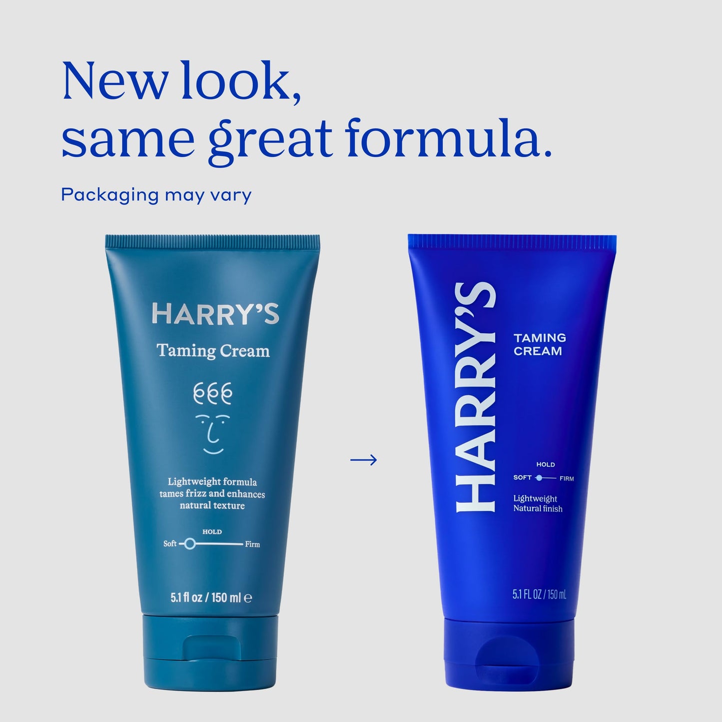 Harry's Hair Taming Cream, Lightweight Hair Styling Cream with Natural Finish, 5.1 Fl Oz, 3 Pack Beauty & Personal Care Harry's