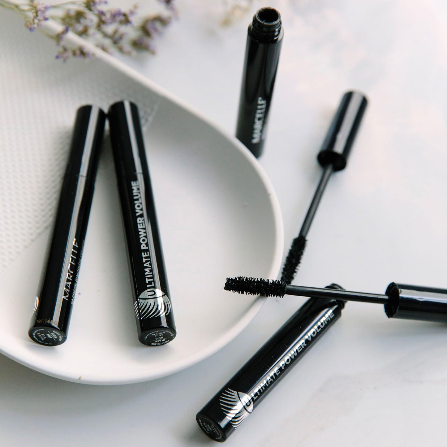 Marcelle Power Volume Mascara, Black, Hypoallergenic and Fragrance-Free, 8.5 mL Beauty & Personal Care MARCELLE