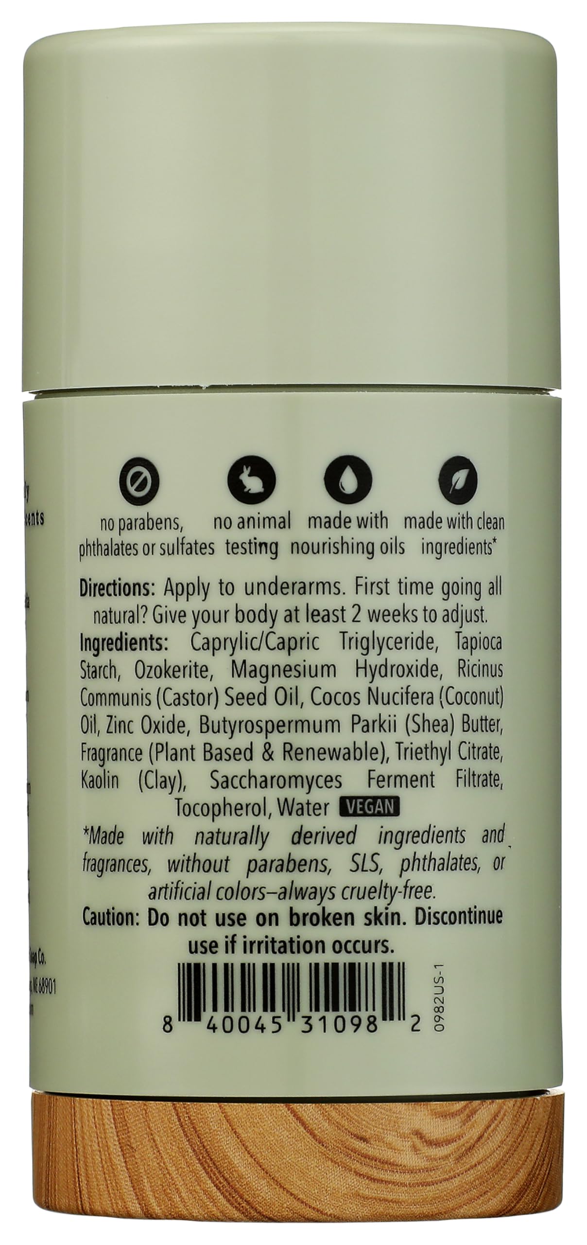 Pacha Soap Vanilla & Sage Deodorant, 2.6 OZ Beauty and Personal Care Pacha Soap Co