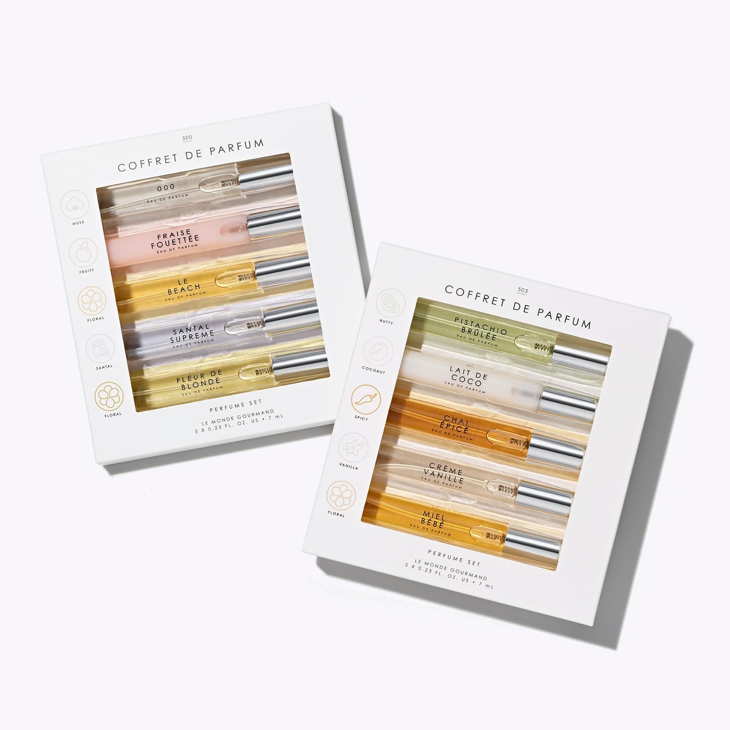 Le Monde Gourmand Coffret de Parfum Discovery Set, 10-Piece Mini Eau de Parfum Purse Spray Sampler, Gourmand, Floral & Fruity Fragrance Gift Set, 10 x Beauty & Personal Care Le Monde Gourmand