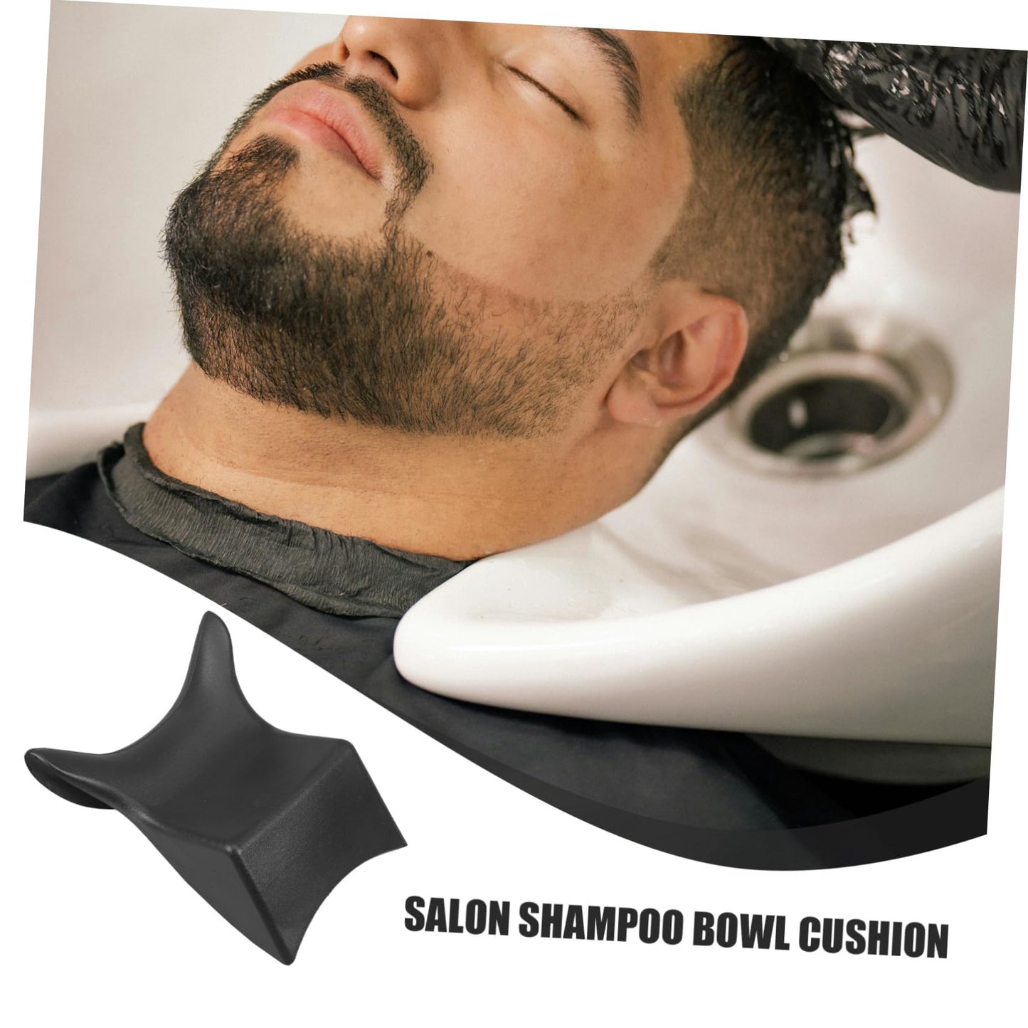 IMIKEYA Hair Washing Neck Rest Pillow Ergonomic Shampoo Bowl Cushion for Hair Salons Barbershops Home Use Comfortable Neck Support Reusable Design Beauty and Personal Care IMIKEYA