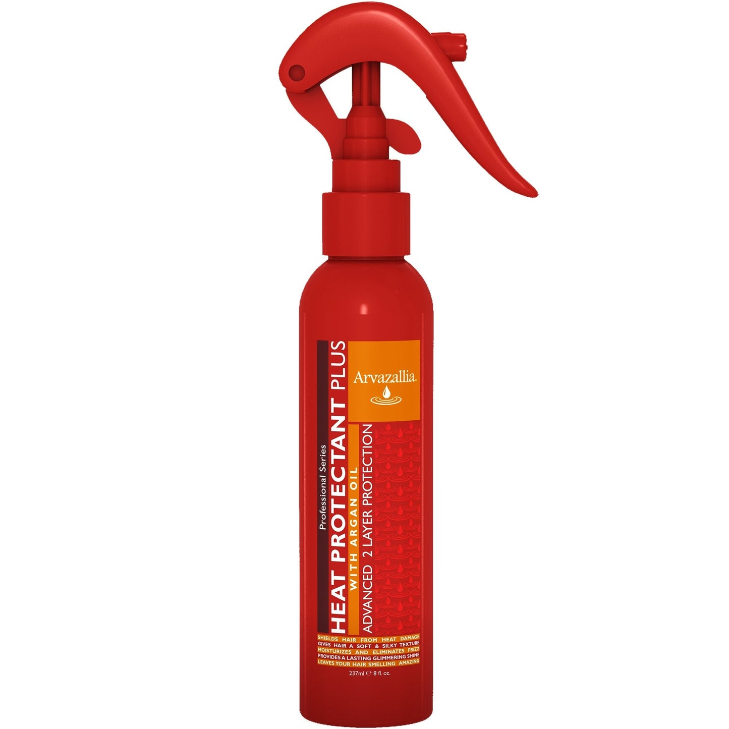 Arvazallia Heat Protectant Spray with Argan Oil - Professional Grade Thermal Protector, Leave-in Conditioner, Anti-frizz, and Shine Spray Beauty & Personal Care Arvazallia