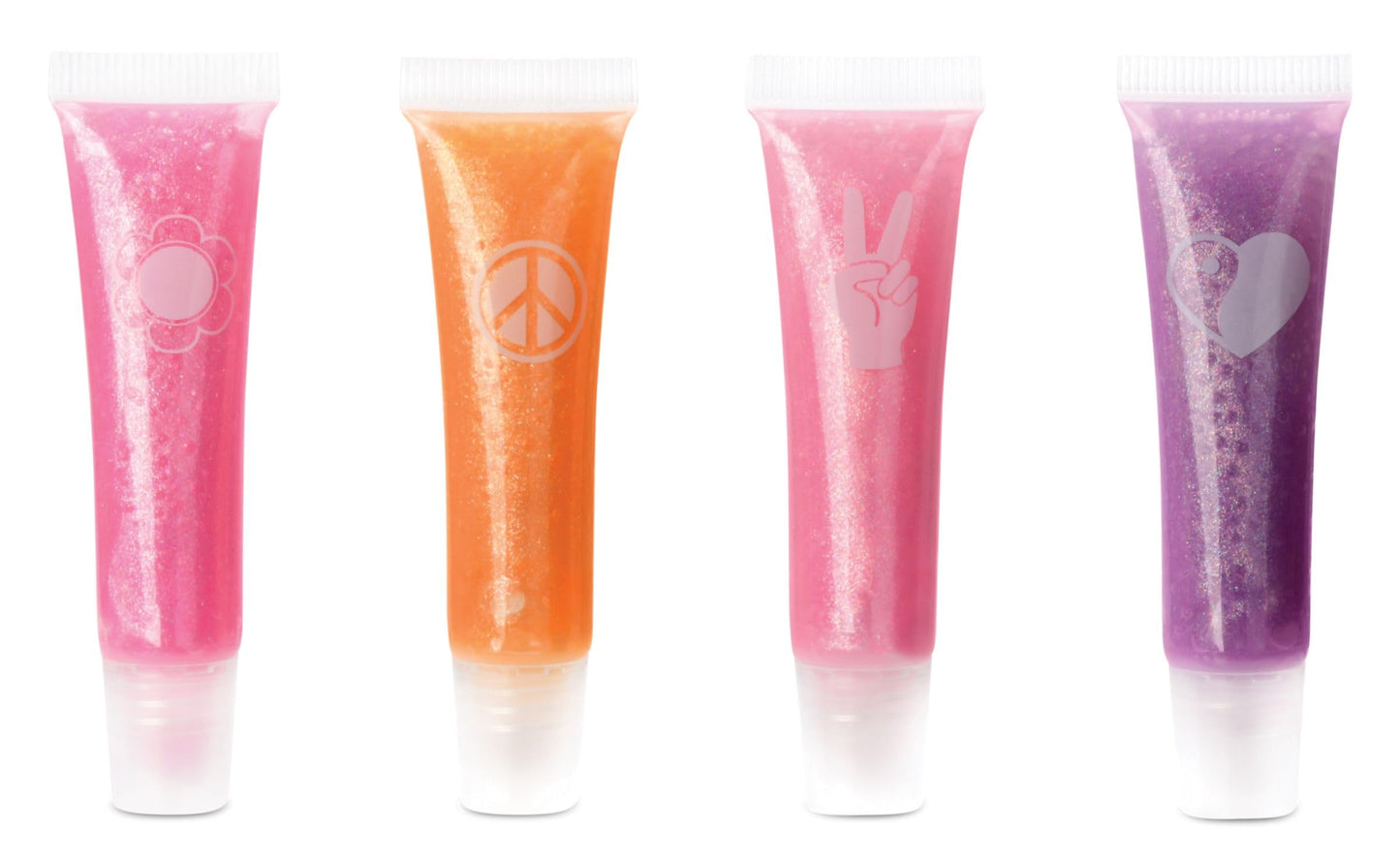 iscream Good Times 4-piece Glittery Berry Scented Classic Tube Lip Gloss Boxed Set Beauty & Personal Care iscream