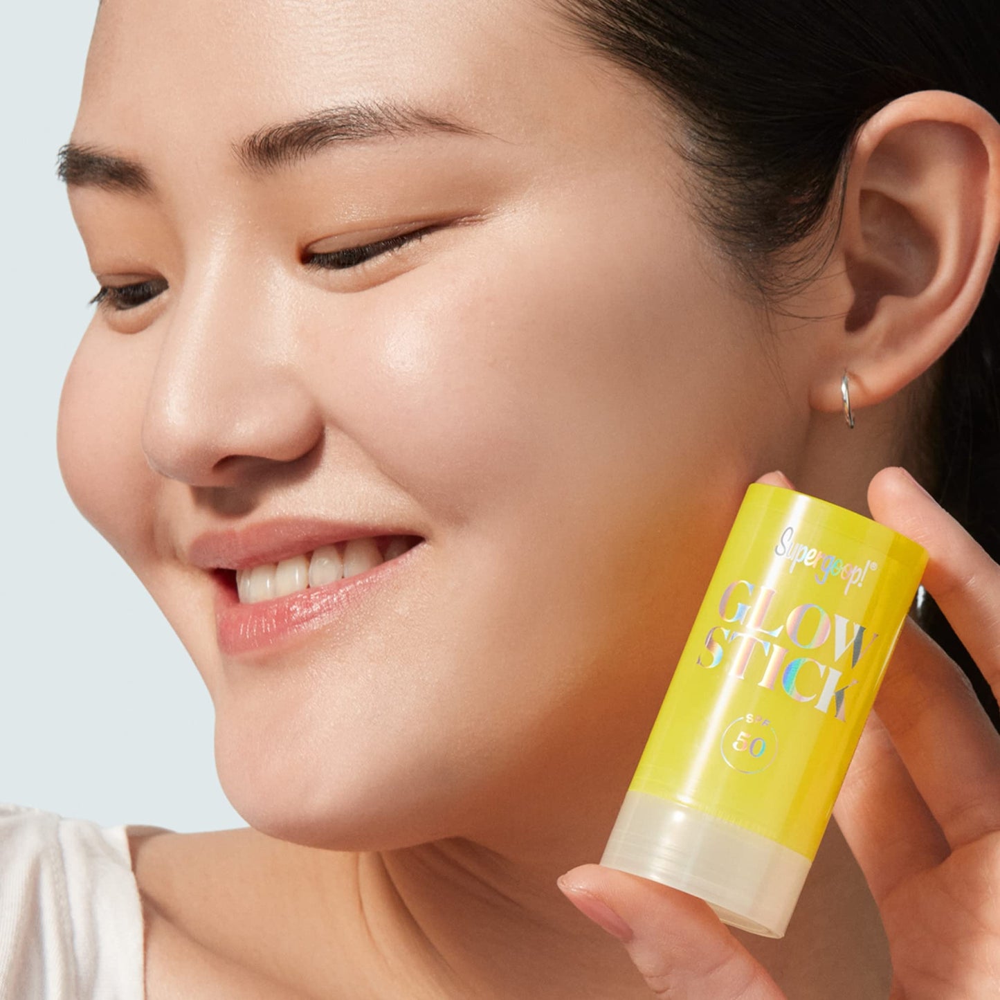 Supergoop! Glow Stick, .7 oz - SPF 50 PA++++ Dry Oil Sunscreen Stick for Face & Body - Brightens & Hydrates for a Healthy Glow - Mess-Free Beauty & Personal Care Supergoop!