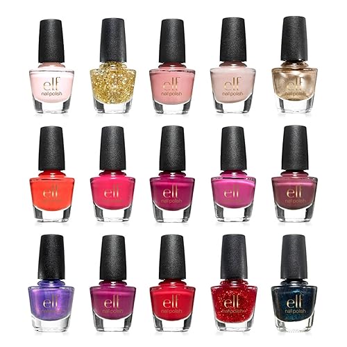 e.l.f. 15 Piece Vol 2 Nail Polish, 0.99 Ounce Beauty & Personal Care e.l.f.