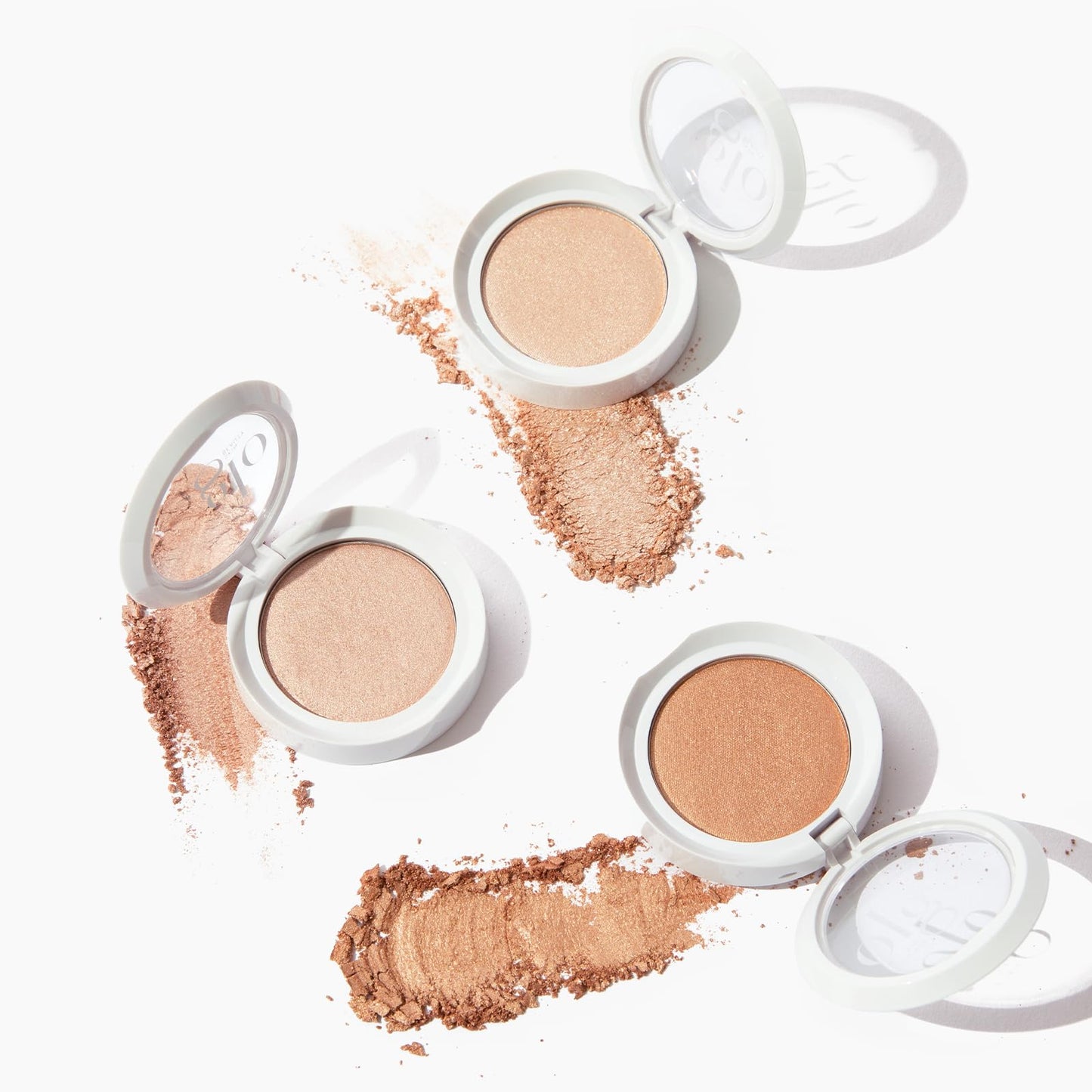 Glo Skin Beauty Skin Glow Powder Highlighter | Clean Mineral Cheek Highlighter | 3 Shimmery Shades, Rosé Beauty & Personal Care Glo Skin Beauty