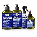 Difeel Biotin Regimen for Hair Growth - 4-Step Shampoo, Condition and Treatment System (4-PC SET) Beauty & Personal Care Difeel