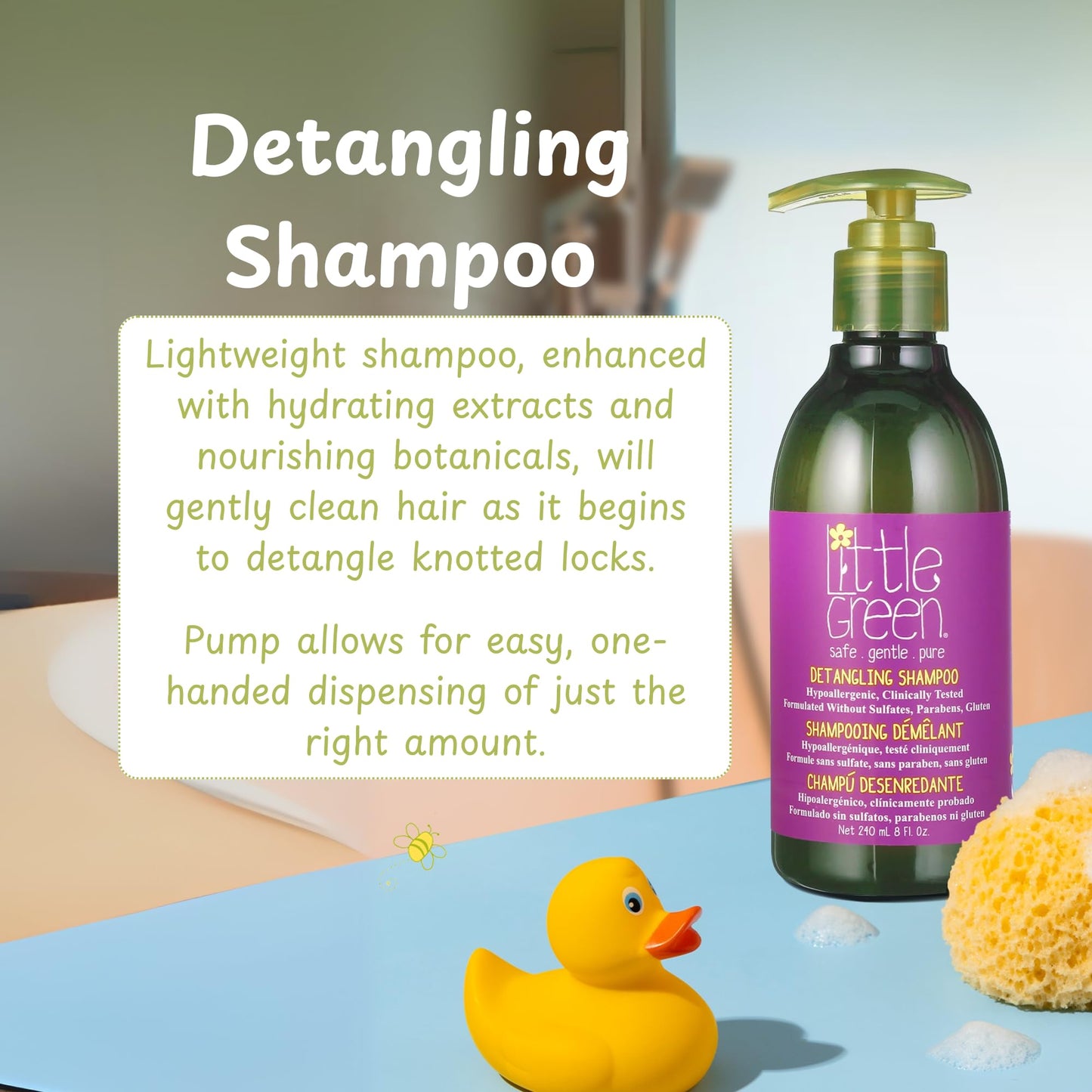 Little Green Kids Super Detangling Duo Kit Beauty & Personal Care Little Green