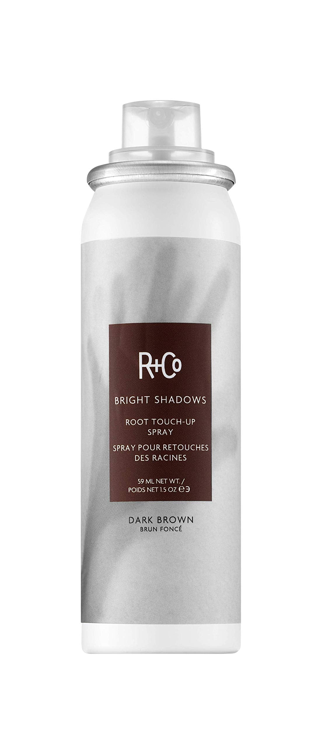 R+Co Bright Shadows Root Touch up Spray, Dark Brown, 1.5 Oz Beauty & Personal Care R+Co