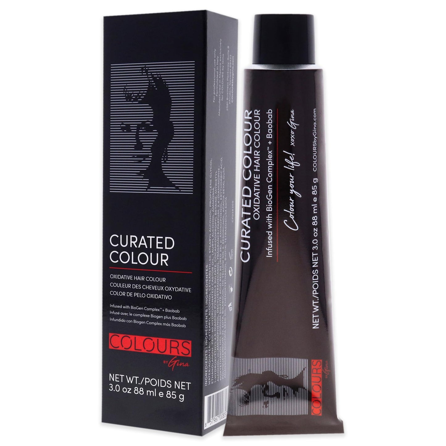 Colours By Gina Curated Colour - 5.66-5RR Intense Light Reddish by Colours By Gina for Unisex - 3 oz Hair Color Beauty & Personal Care Colours By Gina