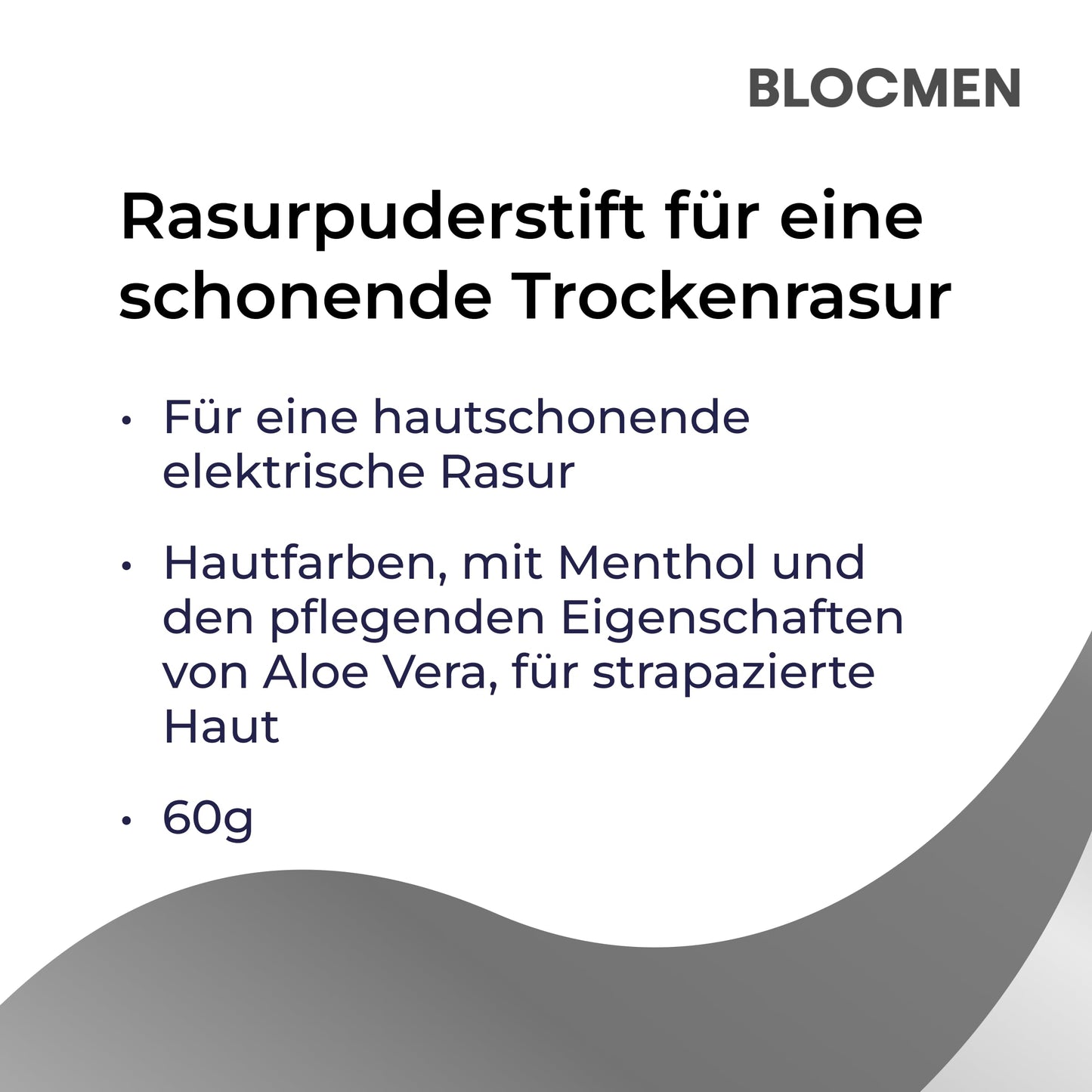 BLOCMEN Aloe Vera Pre-Shave Beauty and Personal Care Blocmen