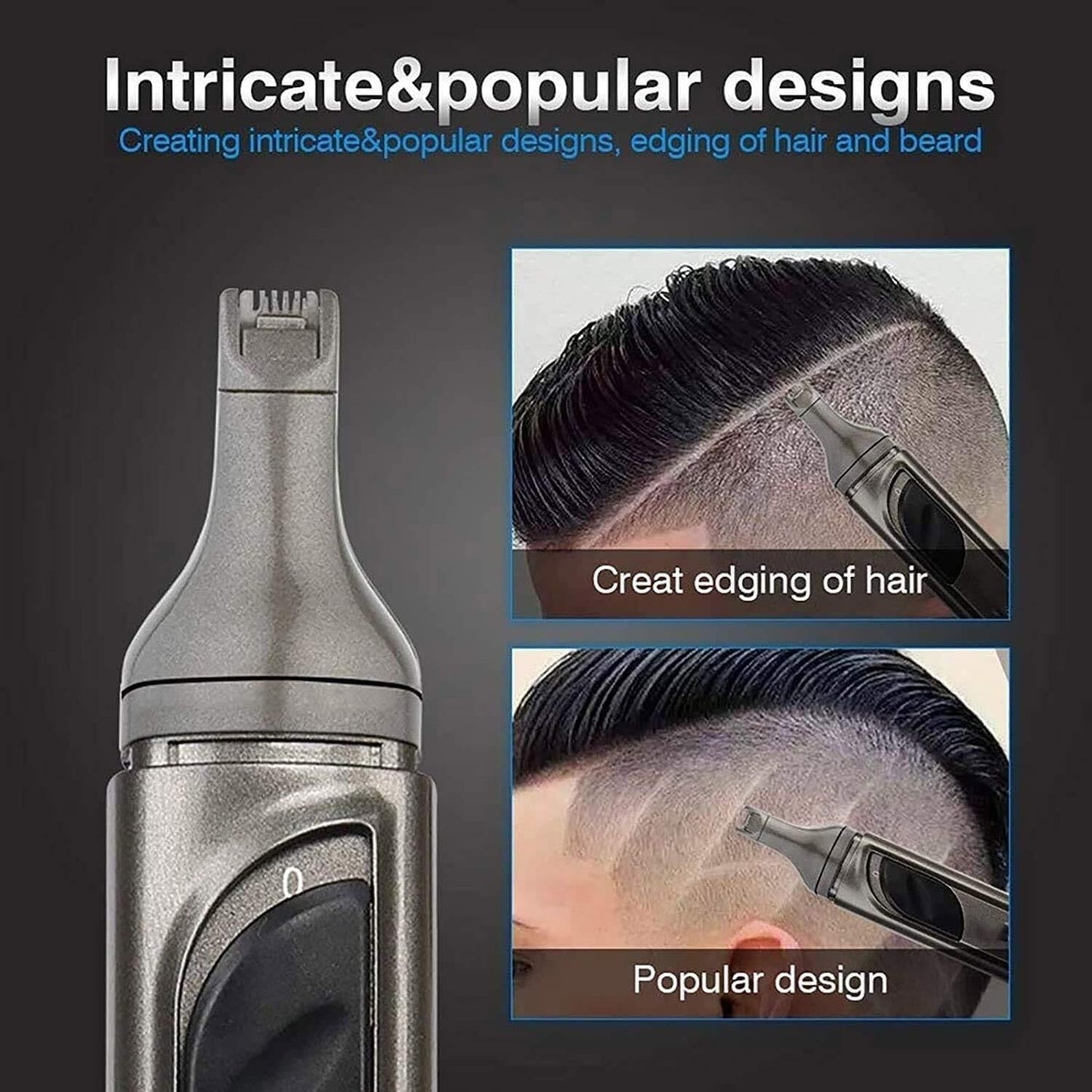 YREAJZVS Ear and Nose Hair Trimmer Clipper - Professional Painless Eyebrow and Facial Hair Trimmer for Men and Women, IPX7 Waterproof Blades for Easy Beauty and Personal Care YREAJZVS