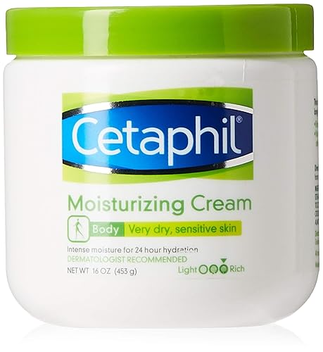 Cetaphil Moisturizing Cream, 16oz (Pack of 3), Hydrating Moisturizer For Dry To Very Dry, Sensitive Skin, Body Cream Completely Restores Skin Barrier Beauty & Personal Care Cetaphil