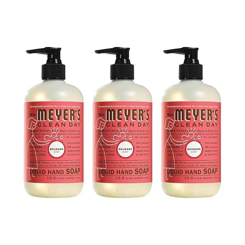 Mrs. MEYER'S Liquid Hand Soap Rhubarb 12.5 OZ. (Pack of 3) Beauty & Personal Care Mrs. MEYER'S