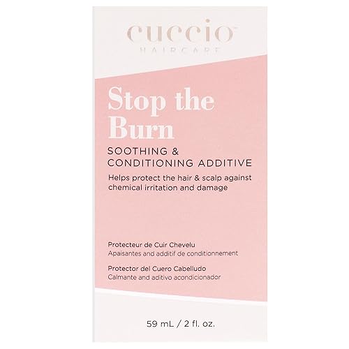 Cuccio Haircare Stop The Burn - Prevents Chemical Burn And Peroxide Damage - Reduces Scalp Itching And Irritations - Can Be Mix Into Formula - Apply Beauty & Personal Care Cuccio