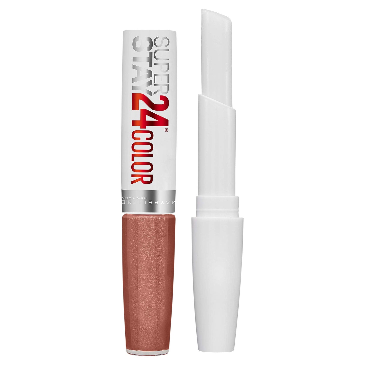 Maybelline New York Superstay 24, 2-step Lipcolor, More and More Mocha 141 Beauty & Personal Care MAYBELLINE