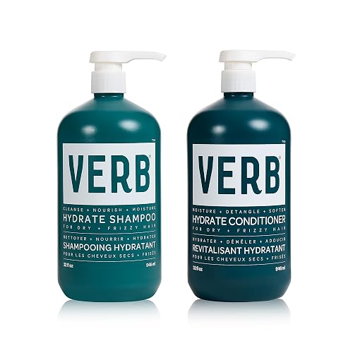 Verb Hydrate Shampoo & Conditioner Duo, 32 oz Beauty & Personal Care VERB