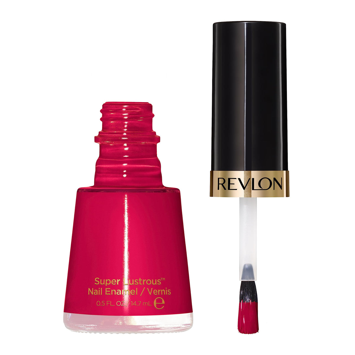 Revlon Super Lustrous Nail Polish, Chip-Resistant & Longwear Formula, High Shine Finish, 270 Cherries In The Snow, 0.5 fl oz Beauty & Personal Care REVLON