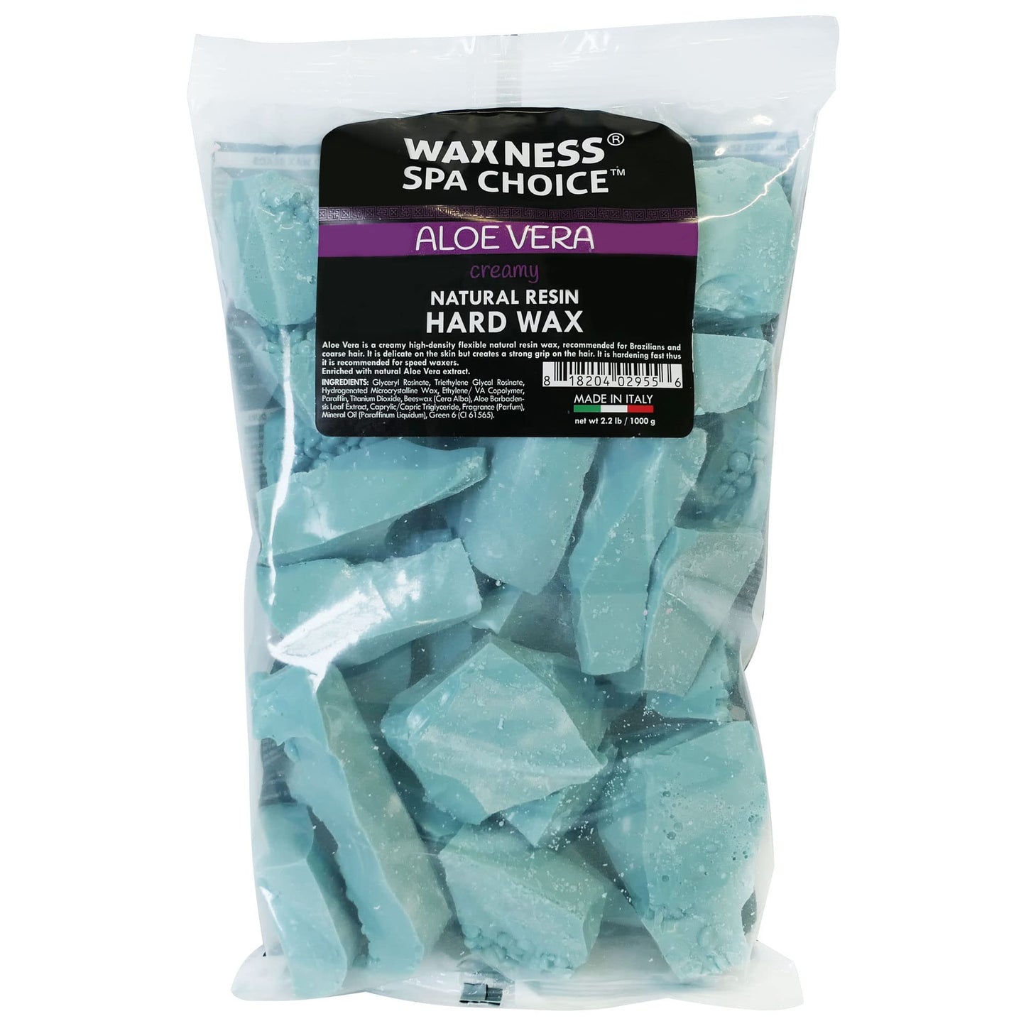 Waxness Spa Choice Aloe Vera Hard Wax 2.2 lb Pack of 12 Beauty and Personal Care Waxness