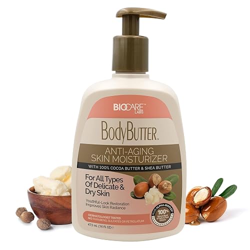 Biocare Body Butter - Infused with Cocoa Butter & Shea Butter plus Alpha-Bioplex for Youthful-Looking, Radiant Complexion, Hydrated, Smoother, Firmer Beauty & Personal Care Biocare