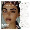 Leterly 24 Pcs Glitter Freckles Face Tattoo,Brown Face Glitter Makeup Patches Cute Sparkle Freckles Patches Waterproof Makeup Speckles for Face Beauty & Personal Care Leterly
