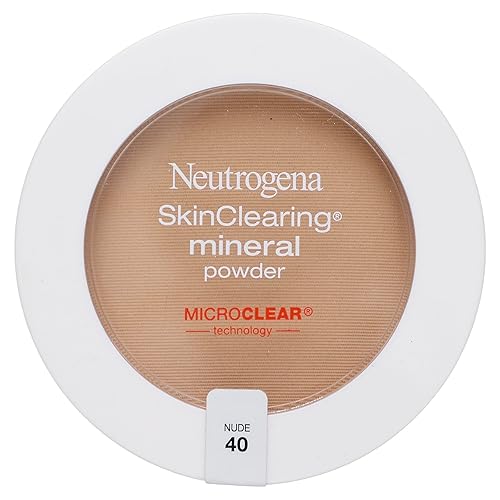 Neutrogena SkinClearing Mineral Powder, Nude 40 Beauty & Personal Care Neutrogena