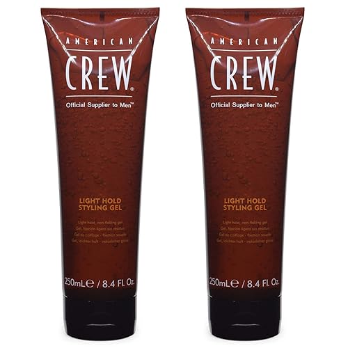 AMERICAN CREW Classic Light Hold Styling Gel 250ml / 8.45fl.oz. (Pack of 2) Beauty & Personal Care AMERICAN CREW