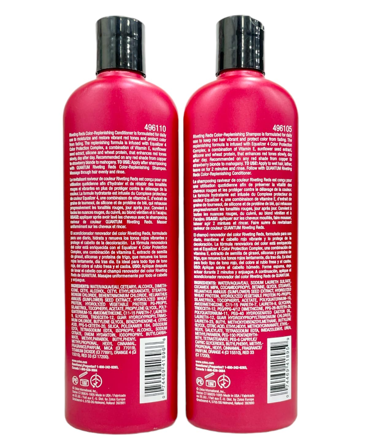 Riveting Red Shampoo and Conditioner (10.2 oz) Beauty & Personal Care Georgie