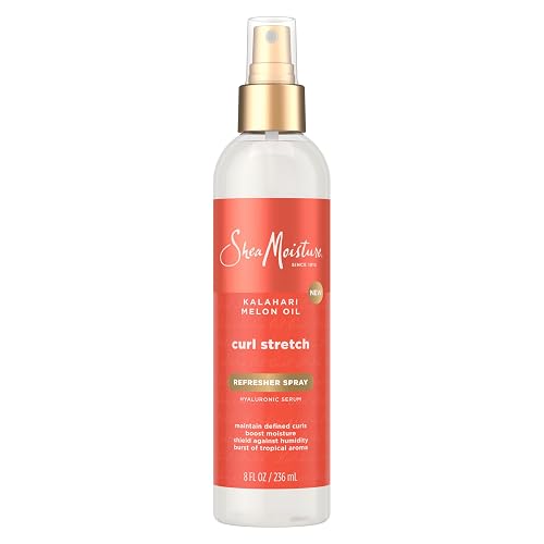 SheaMoisture Curl Stretch Refresher Spray Kalahari Melon Oil and Marula Oil Between Wash Style Stretcher Boosts Hydration, Fights Humidity and Frizz Beauty & Personal Care Shea Moisture