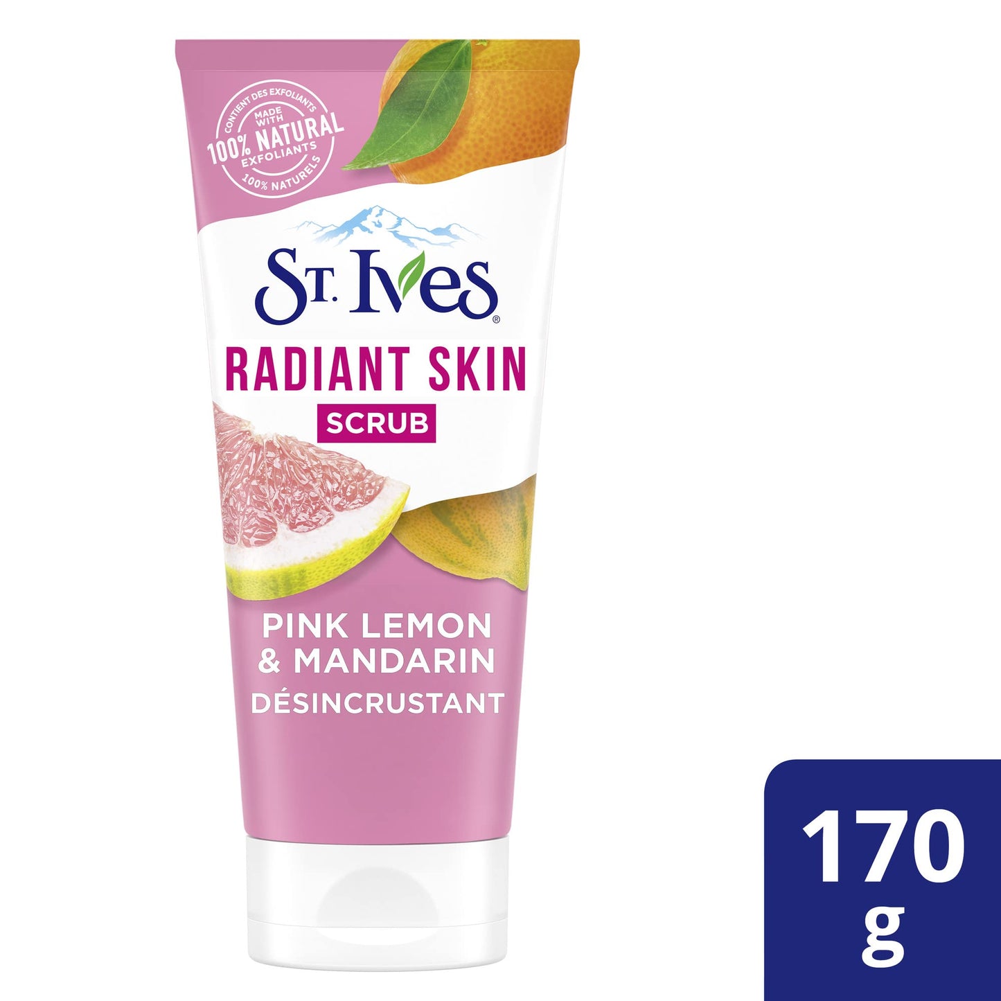 St. Ives Radiant Skin Face Scrub, Pink Lemon and Mandarin Orange, 6 OZ Beauty & Personal Care St. Ives