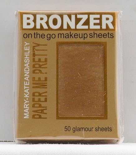 Mary-Kate & Ashley Paper Me Pretty Bronzer Makeup Sheets - Sunkissed #814 Beauty & Personal Care Mary-Kate and Ashley