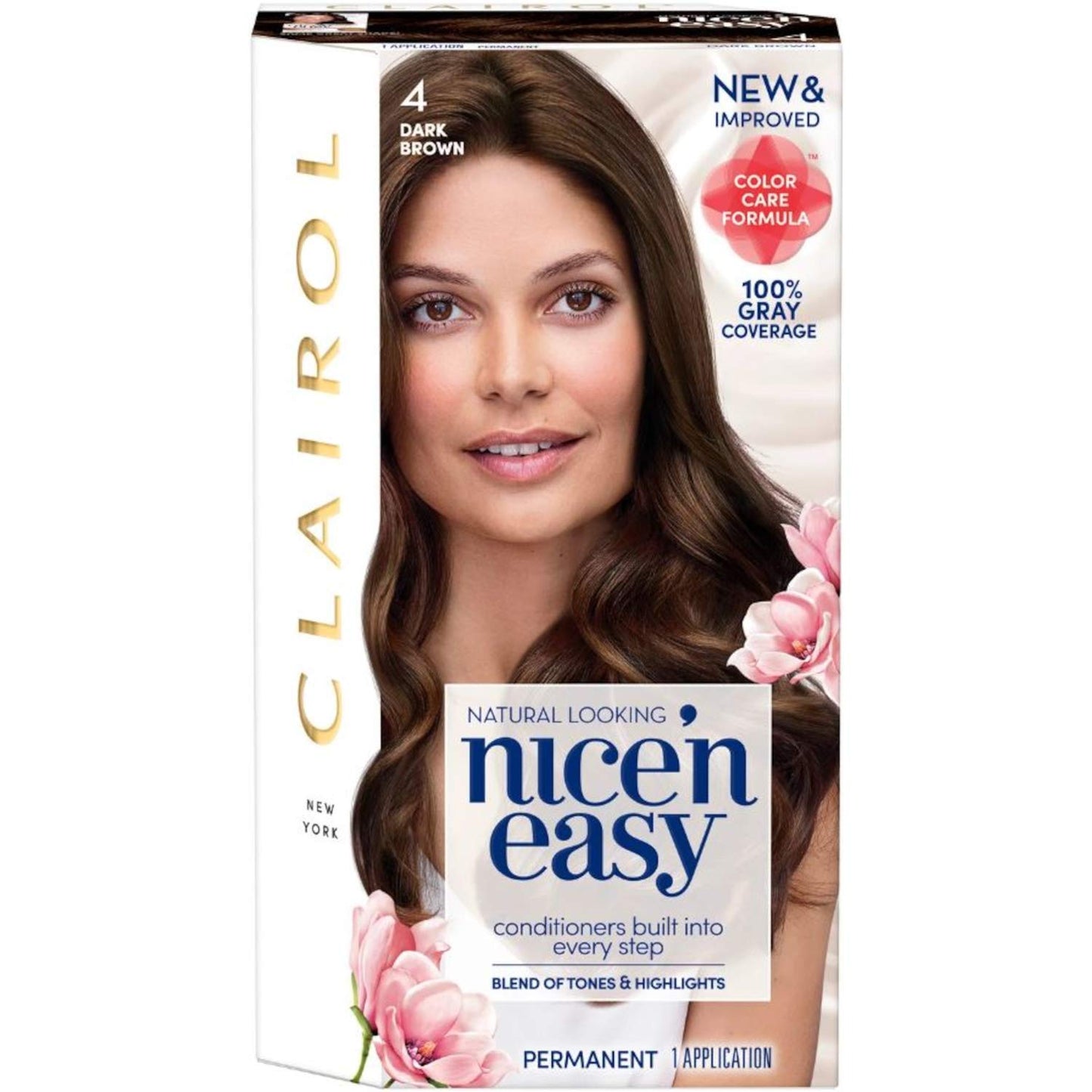 Clairol Nice&Easy 4 Dark Brown Hair Color Beauty & Personal Care Clairol