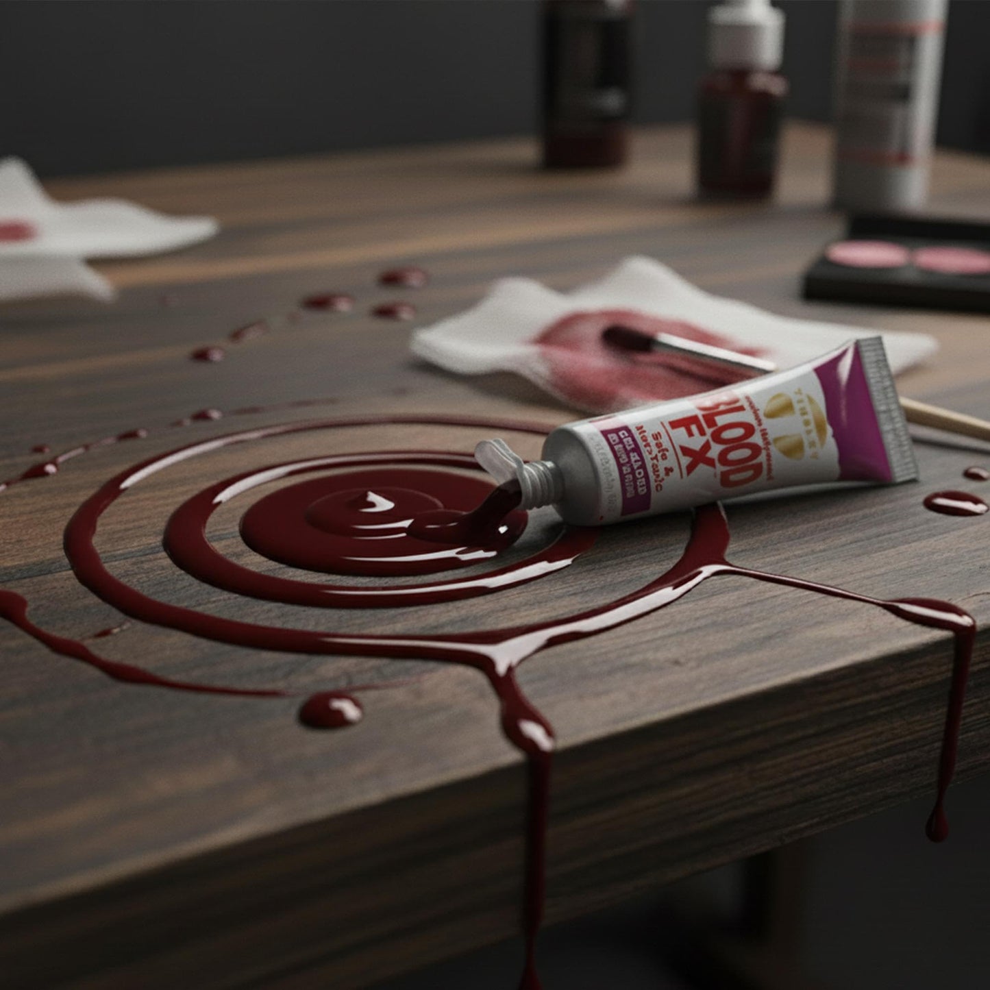 Tinsley Transfers FX Drying Gel Fake Blood, Red Beauty & Personal Care Tinsley Transfers