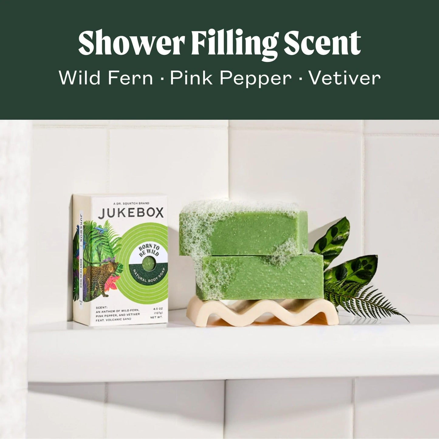 JUKEBOX Soap,Born to Be Wild Scent, Natural Bar Soap for Women, Medium Scrub, Cold Process, Bath Soap, No Harmful Ingredients, All Skin Types, Wild Beauty & Personal Care JUKEBOX