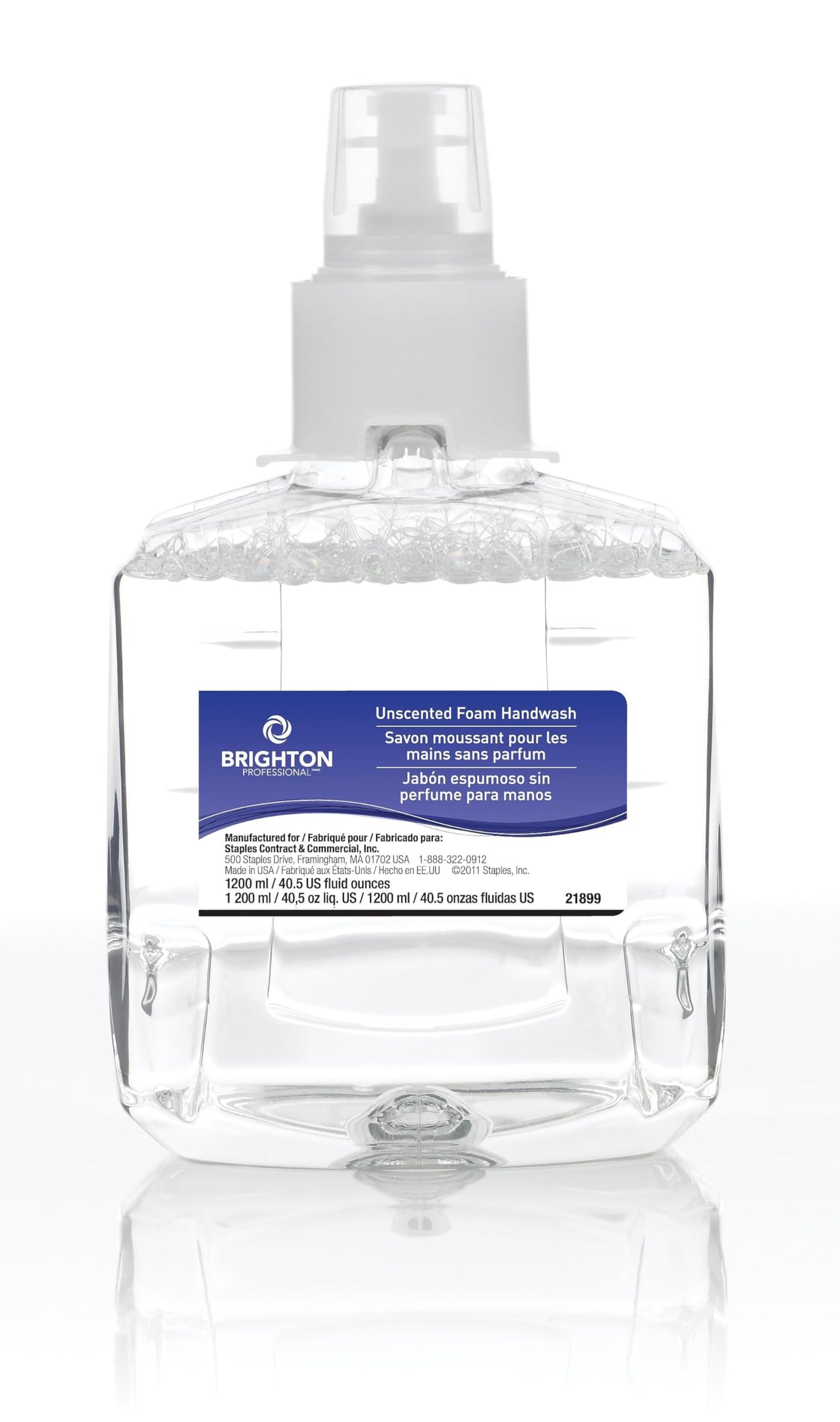 Coastwide Professional Foaming Hand Soap Refill for LTX 12 Dispenser, 40.5 oz., 2/Carton Beauty & Personal Care BRIGHTON PROFESSIONAL