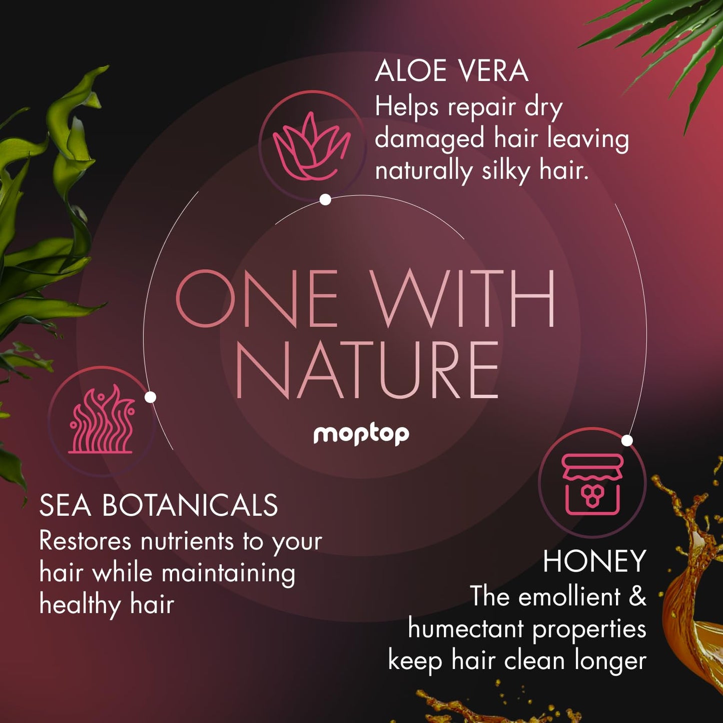 MopTop Salon Anti Frizz Hair Gel - Salon Quality Curl Defining Gel to Enhance Wavy, Curly and Kinky-Coily Hair, Medium Hold, For Frizz Control, Beauty & Personal Care MopTop