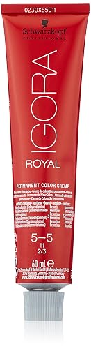 Schwarzkopf IGORA ROYAL 5-5 Light Brown Gold 60ml Beauty & Personal Care Schwarzkopf