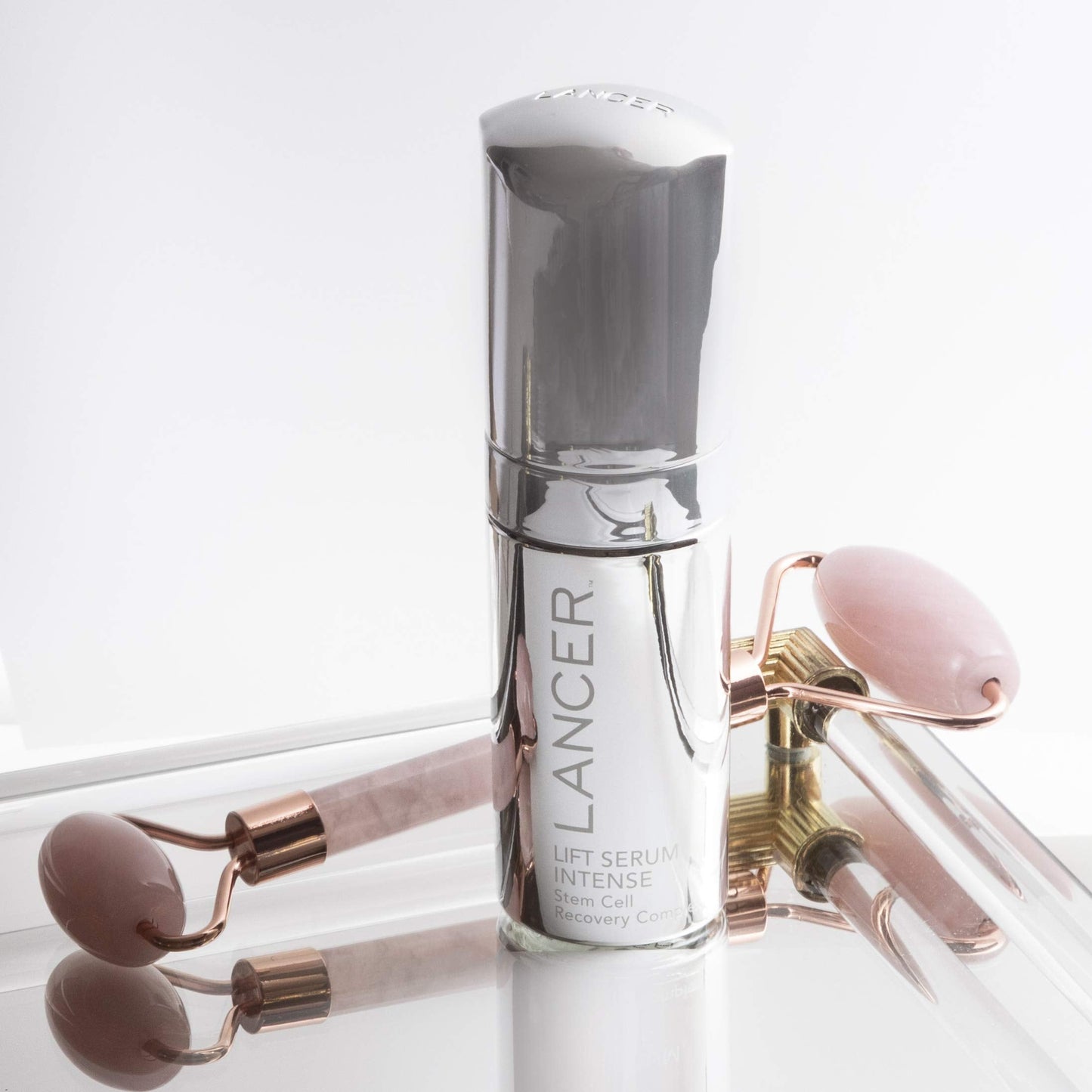 Lift Serum Intense with Stem Cell Complex, Elegant Serum Uses Pure 24K Gold and Stem Cell Complex, Delivers Firming and Lifting Effects, Supports Beauty & Personal Care Lancer