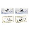 2 Lirio Neutro and 2 Lirio Dermatologico (4 Pack Total) 180 g / 6.35 oz Soap Bars Dermatological Bathing Natural Original Mexican Smooth Soothing Beauty & Personal Care Lirio