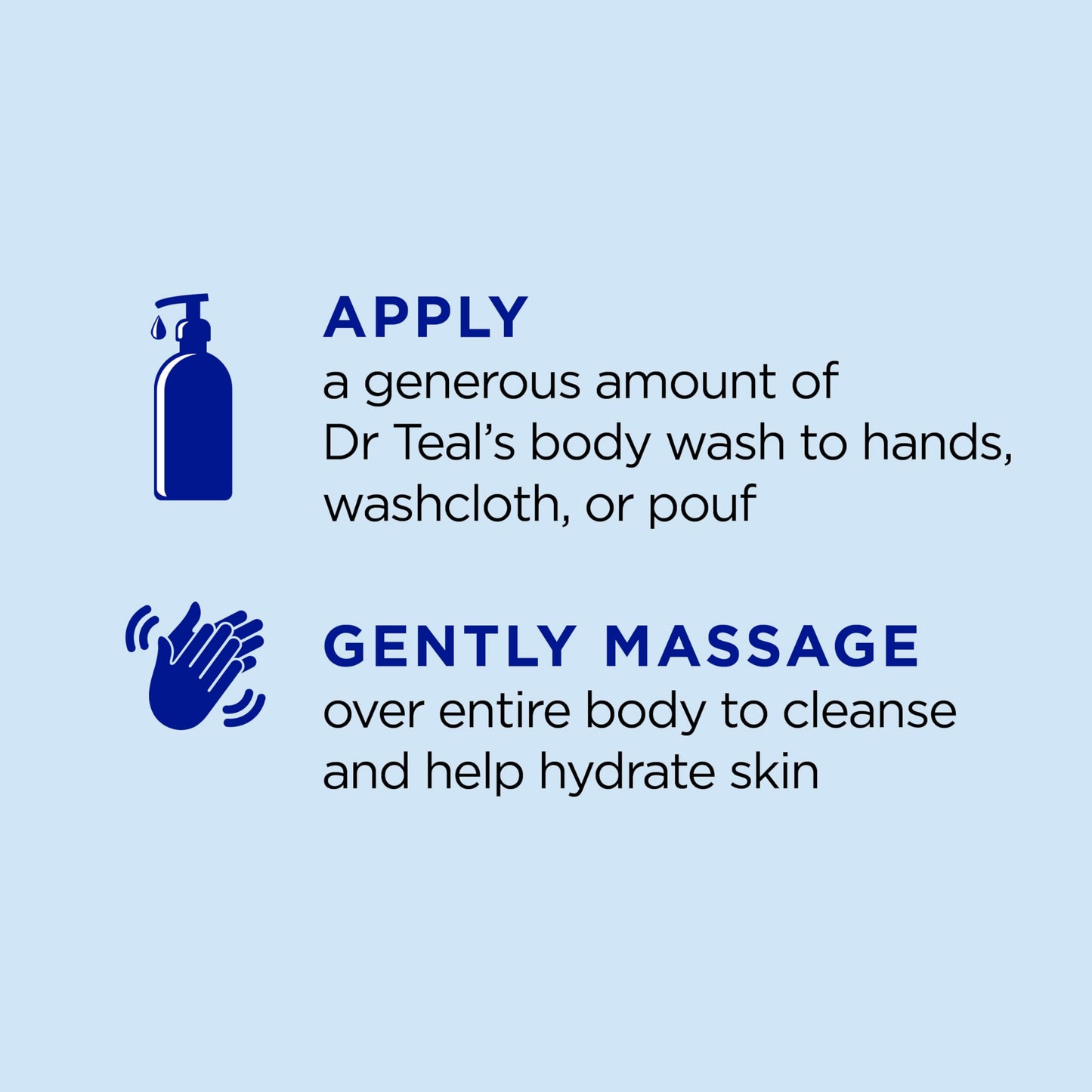 Dr Teal's Body Wash with Pure Epsom Salt, Daytime/Nighttime with Vitamin C & Sleep Blend, 24 fl oz (Pack of 2) Beauty & Personal Care Dr Teal's