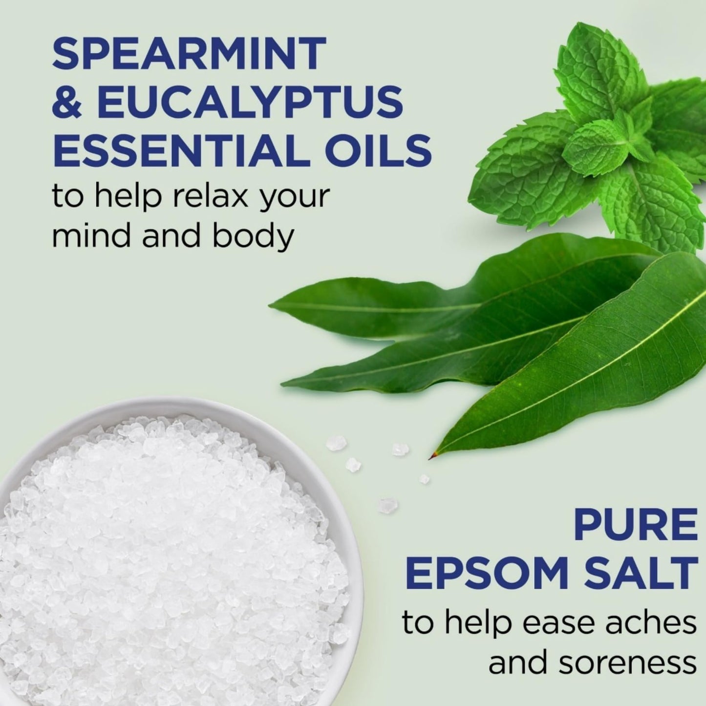 Dr Teal's Holiday Limited Edition Bath Gift Set - Epsom Salt Soak and Foaming Liquid, 14 oz Salt, 3 fl oz Bath (Eucalyptus) Beauty and Personal Care Dr Teal's