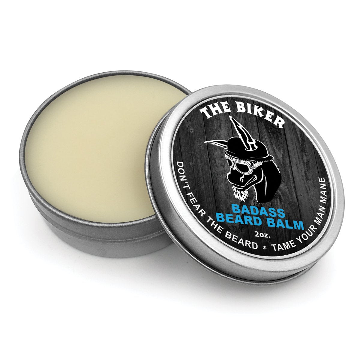 Badass Beard Care Beard Balm - The Biker Scent, 2 oz - All Natural Ingredients, Keeps Beard and Mustache Full, Soft and Healthy, Reduce Itchy Beauty and Personal Care Badass Beard Care