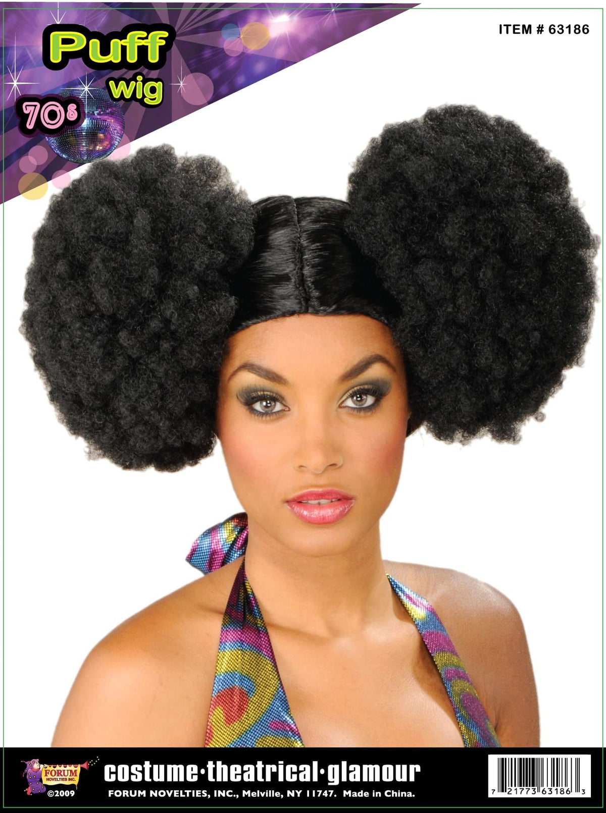Forum Novelties Afro Puff Adult Wig