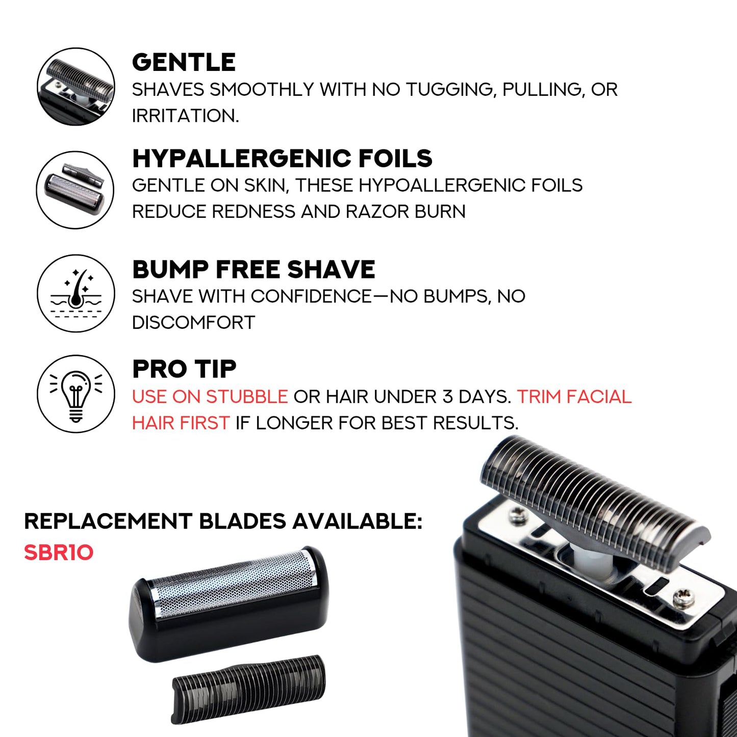 Supreme Trimmer 2-in-One T-Shaper + Solo Lite Foil Shaver Combo - Barber-Grade Precision, Low Noise, Cordless At Home & Travel Kit - Beard & Mustache Beauty and Personal Care Supreme Trimmer