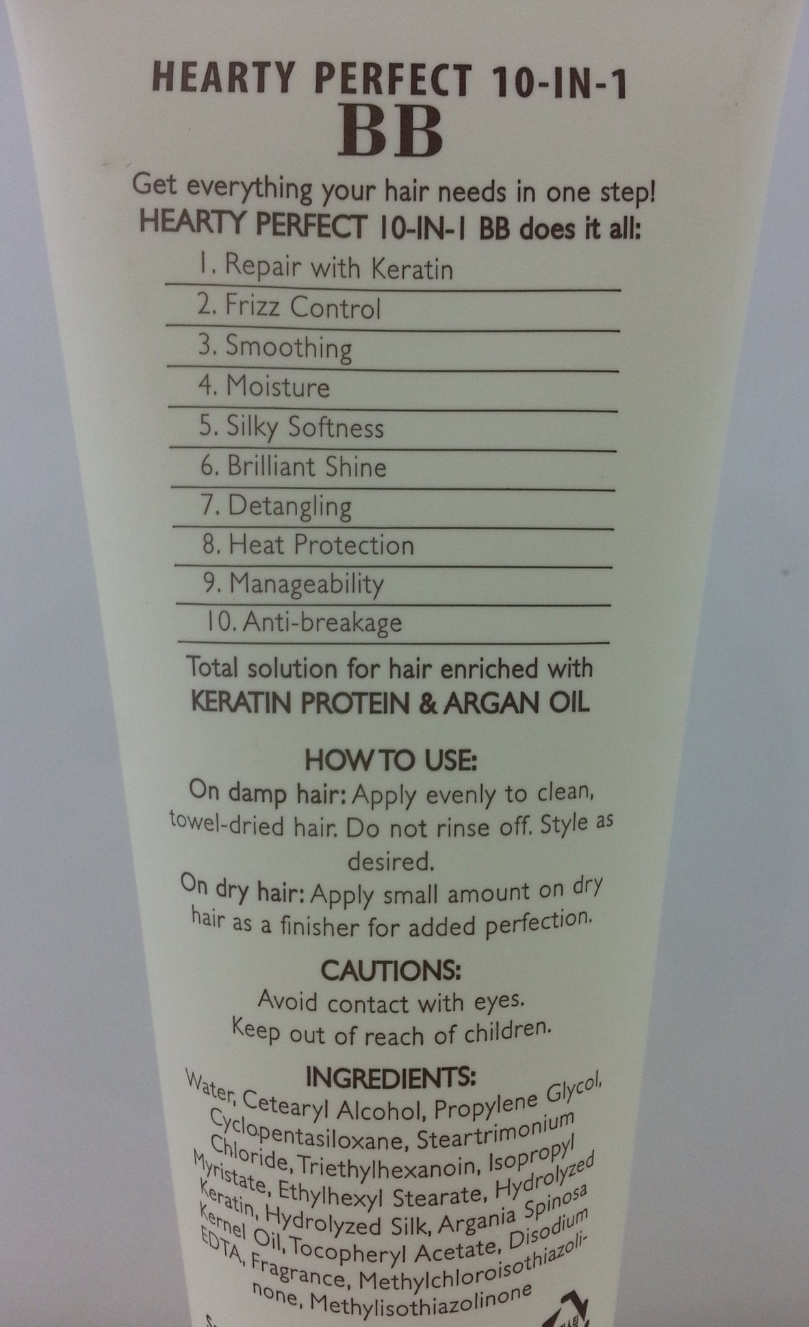 Hearty Perfect 10-in-1 BB (160ml/5.4fl oz) Beauty & Personal Care Elabore