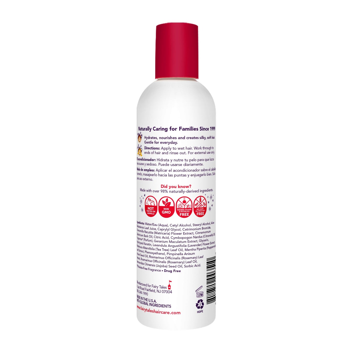 Fairy Tales Rosemary Repel Daily Kids Conditioner- Kids Like the Smell, Lice Do Not, 8 fl oz. (Pack of 1) Beauty & Personal Care Fairy Tales