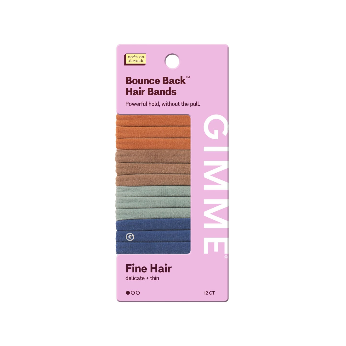 Gimme Beauty - Fine Hair Ties - Blondie - Seamless, No Break Microfiber Elastic Hair Ties - Firm Yet Gentle Hair Accessories with All Day Hold + No Beauty and Personal Care GIMME Default Title